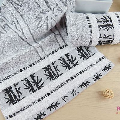 竹炭提花毛巾
